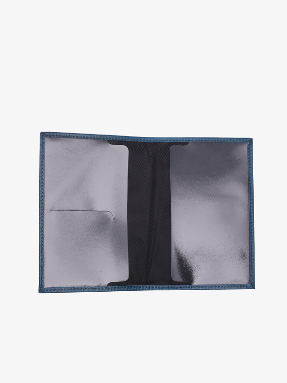 Обложка для паспорта ОП-104ft-1100/107 синий