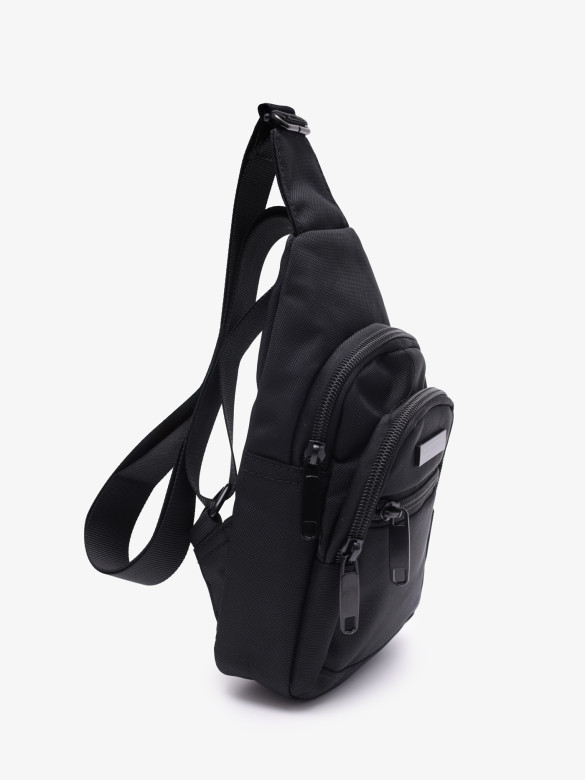 Рюкзак на одно плечо Baggins 6924 чёрный Рюкзак на одно плечо Baggins 6924 чёрный