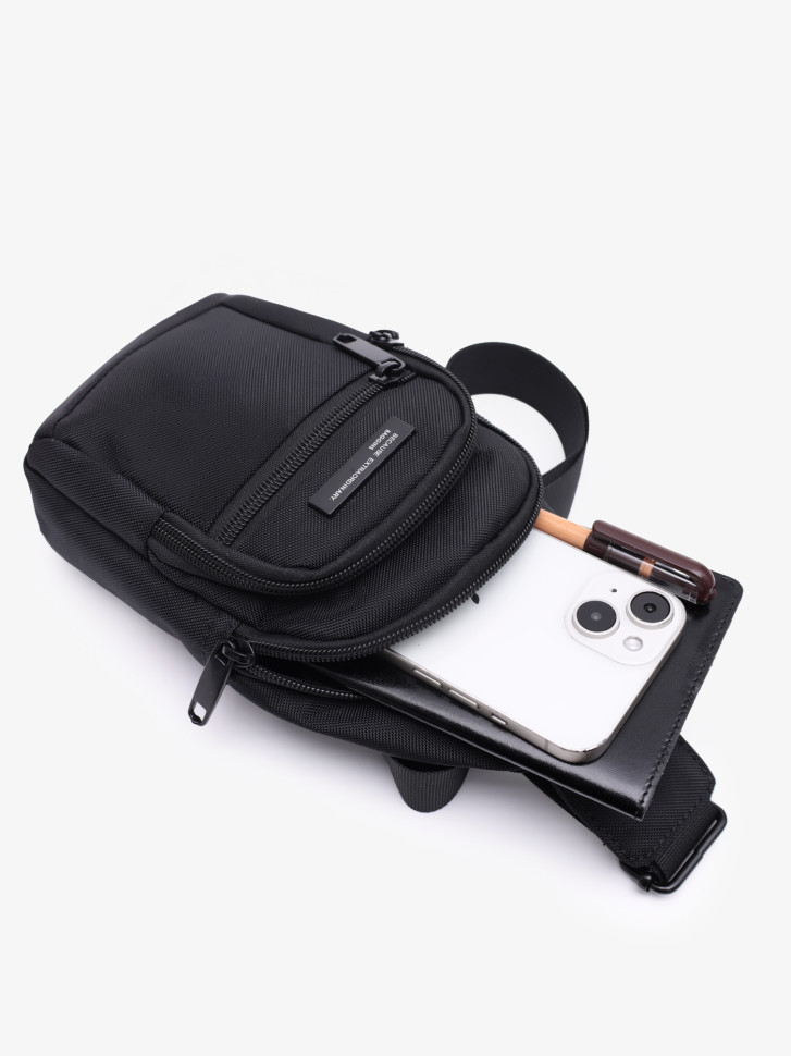 Рюкзак на одно плечо Baggins 6924 чёрный Рюкзак на одно плечо Baggins 6924 чёрный