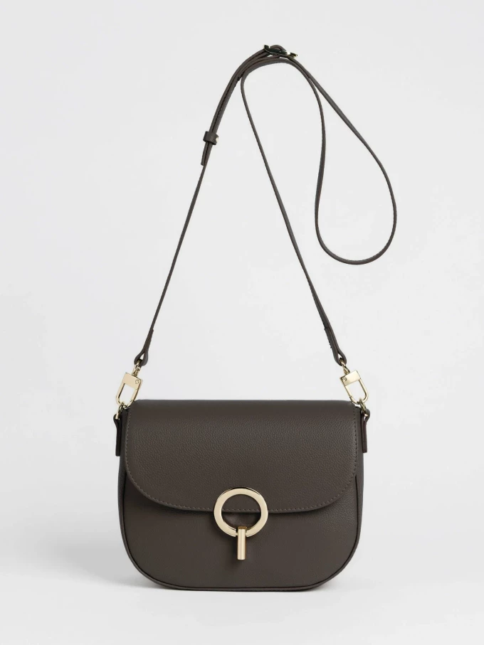 Сумка Richet 3292LG коричневая 856