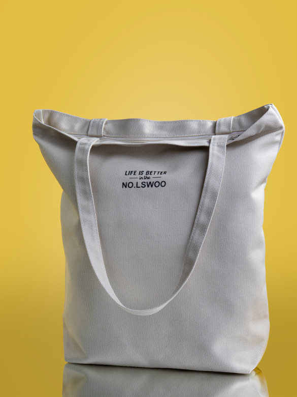 Сумка-шопер Б 6003 белая