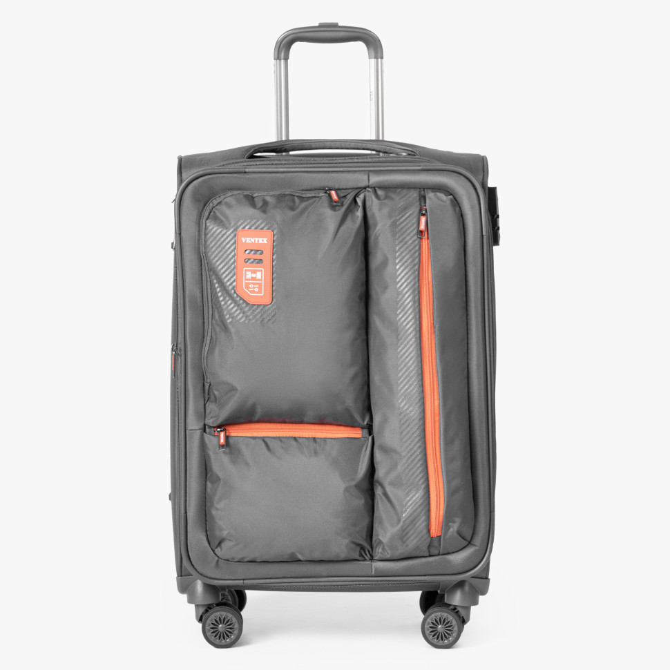 Чемодан Ventex, Ж01-4901 серый