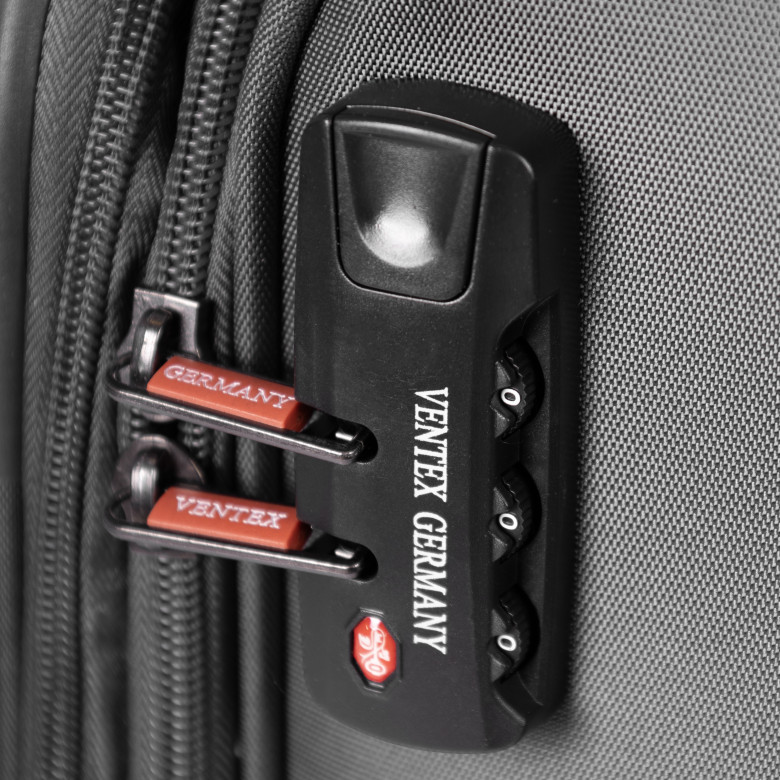 Чемодан Ventex, Ж01-4901 серый