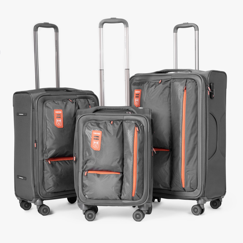 Чемодан Ventex, Ж01-4901 серый