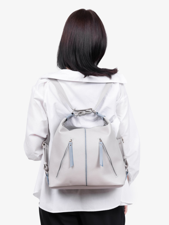 Сумка-рюкзак Sumkov Р-286/1 светло-серая Сумка-рюкзак Sumkov Р-286/1 светло-серая