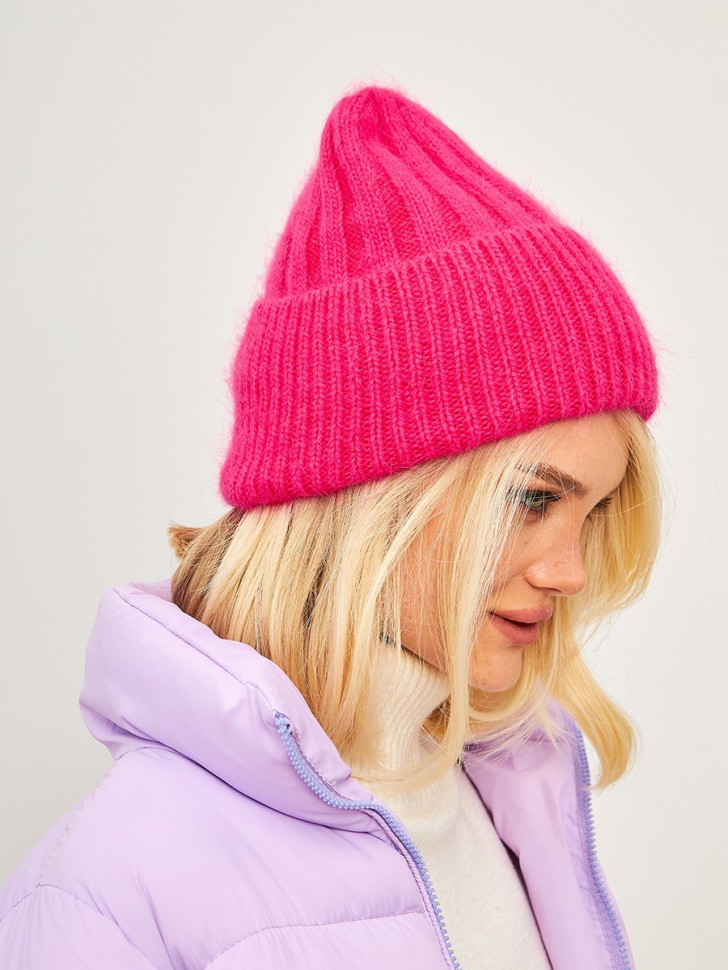 Шапка Curanni 6212FLEC Сириус малина