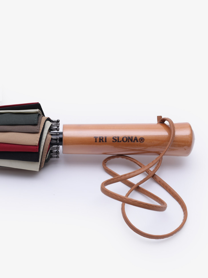 Зонт-трость Три Слона 2400 зелёный механика, 24 спицы Зонт-трость Три Слона 2400 зелёный механика, 24 спицы