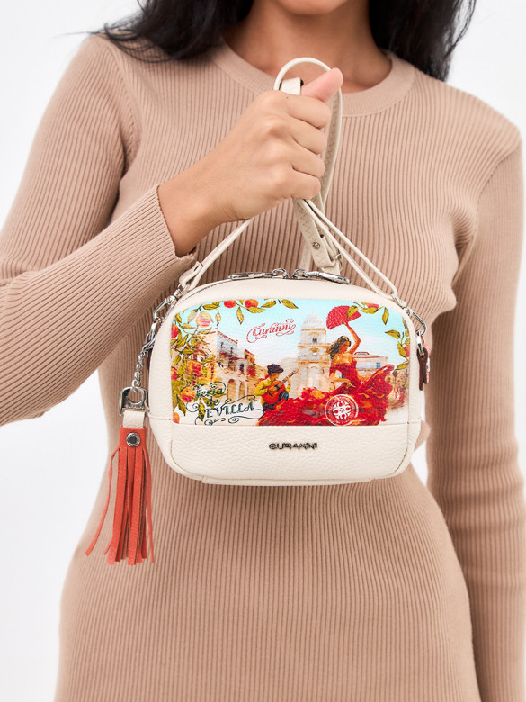 Сумка Curanni 2572 фламенко