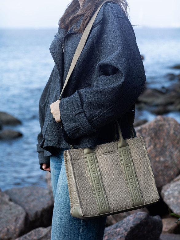 Сумка женская David Jones 7724 olive branch Сумка женская David Jones 7724 olive branch