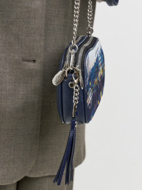 Сумка Curanni 2407 Амстердам синяя