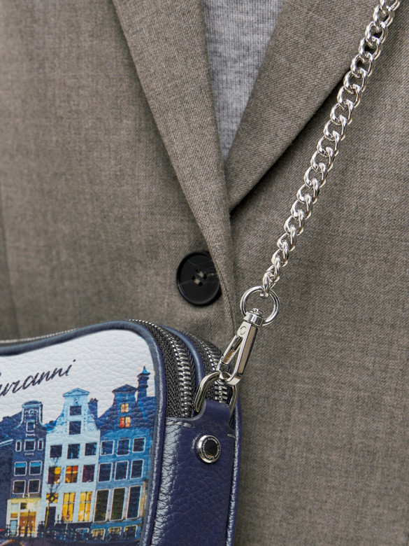 Сумка Curanni 2407 Амстердам синяя