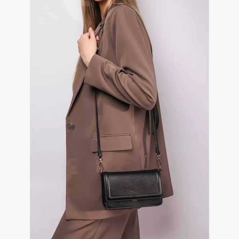 Сумка женская David Jones 6985 black Сумка женская David Jones 6985 black