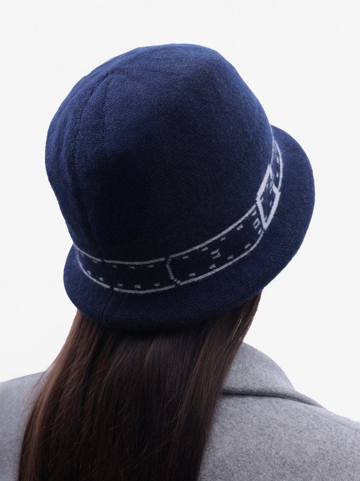 Шляпа Stigler 27-235 темно-синий/белый Шляпа Stigler 27-235 темно-синий/белый