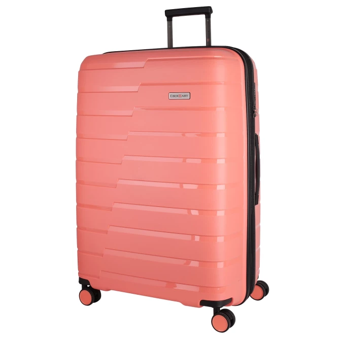 Чемодан Eberhart 40S-017 Shift полипропилен персик