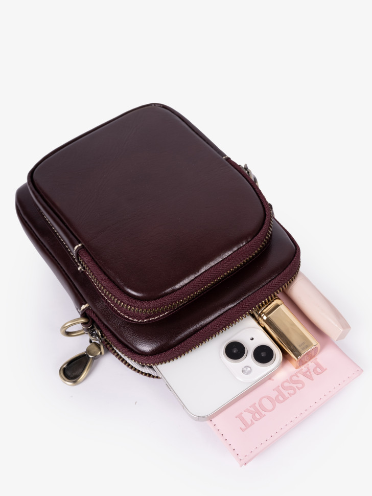 Сумка женская Cciline, Л9903 бордо Сумка женская Cciline, Л9903 бордо