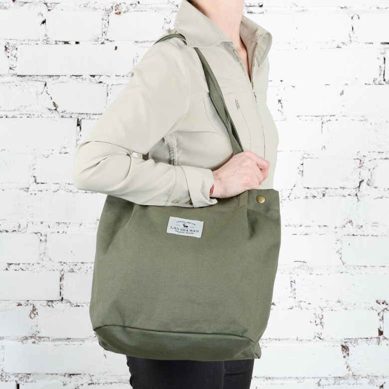 Сумка-шопер Б 061 хаки