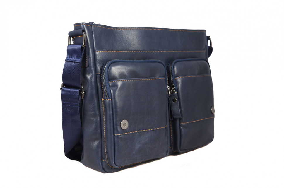 Сумка мужская XL Zolo 196-1138, blue jeans Сумка мужская XL Zolo 196-1138, blue jeans