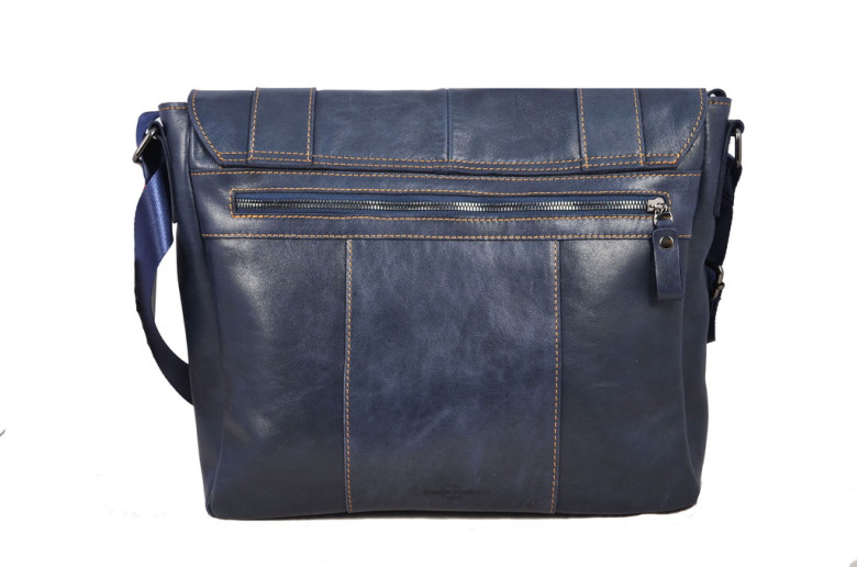 Сумка мужская XL Zolo 196-1138, blue jeans