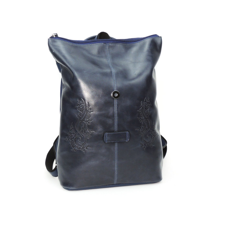 Сумка-рюкзак Natalia Kalinovskaya, "Карла" синяя Сумка-рюкзак Natalia Kalinovskaya, "Карла" синяя
