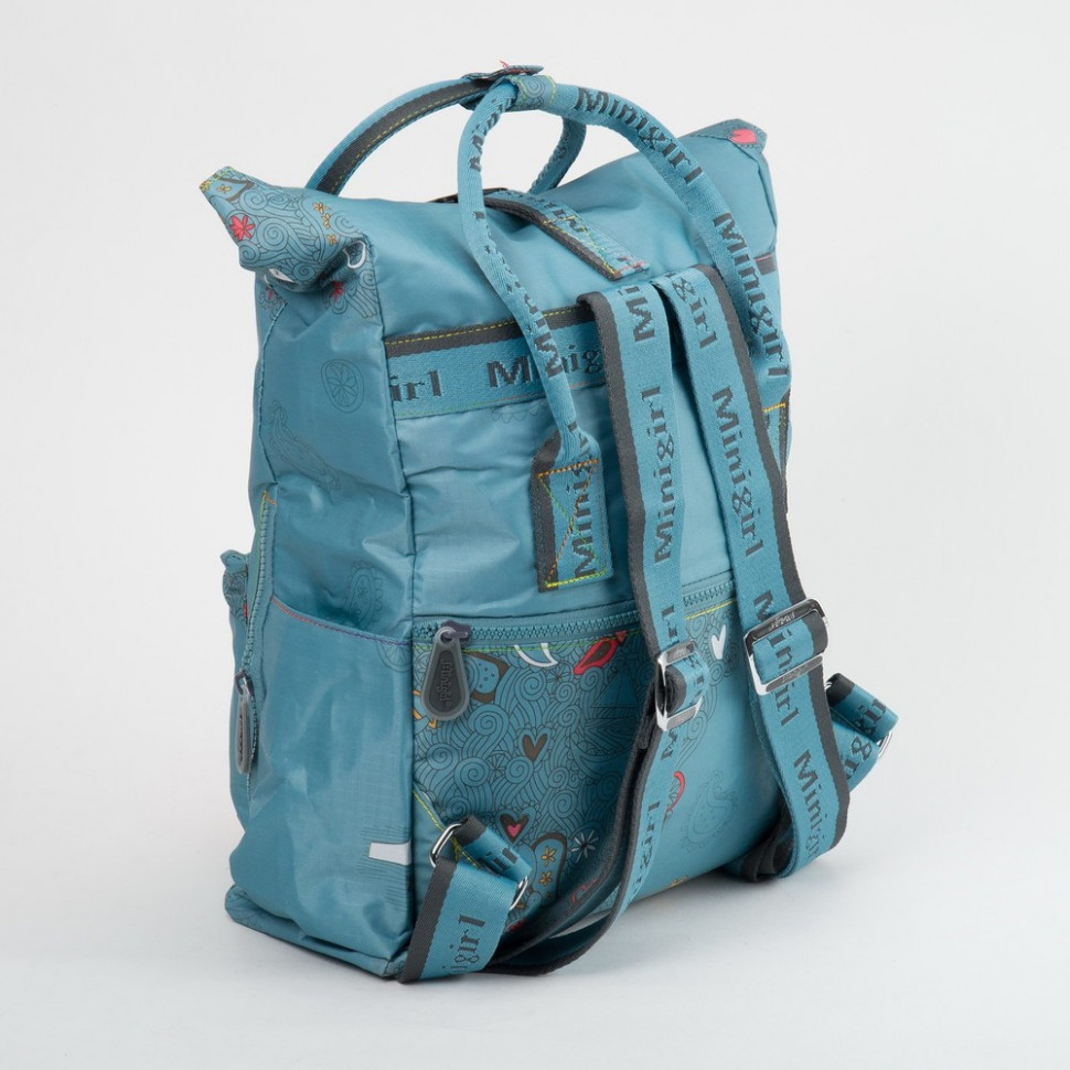 Сумка-рюкзак Minigirl 20175 коты коричневая