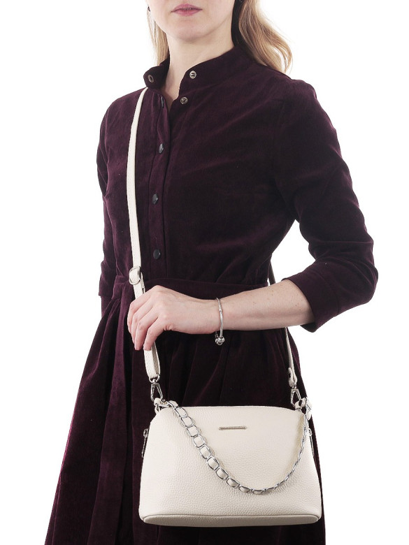 Сумка женская Fiato collection, 2609 вителло латте