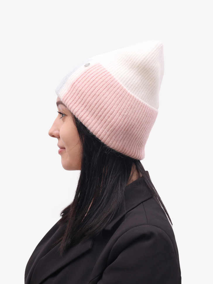 Шапка OvenTrico 1570 белый/голубой/розовый Шапка OvenTrico 1570 белый/голубой/розовый