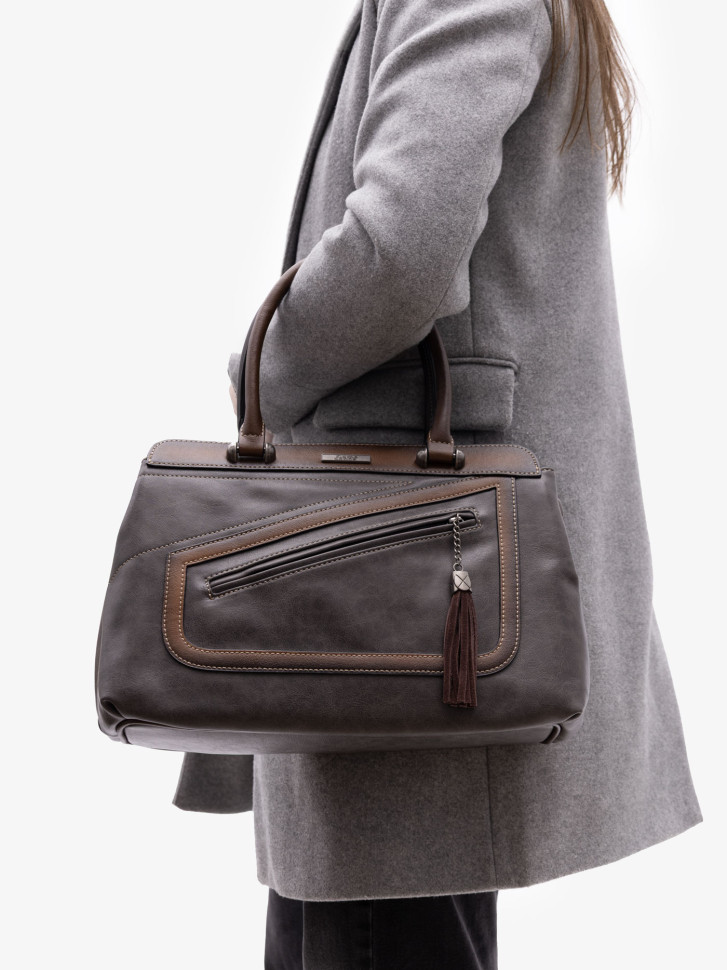 Сумка женская Flame Dance 2077 grey Сумка женская Flame Dance 2077 grey