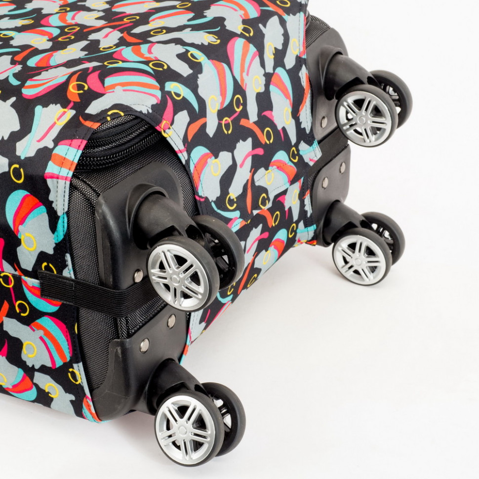 Чехол для чемодана космос размер M Чехол для чемодана космос размер M