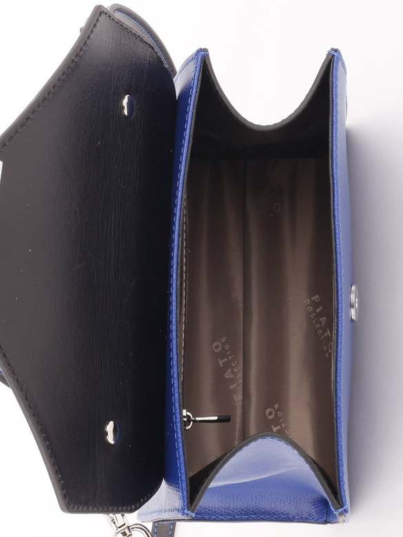 Сумка женская Fiato, 2600 саффиано синяя Сумка женская Fiato, 2600 саффиано синяя