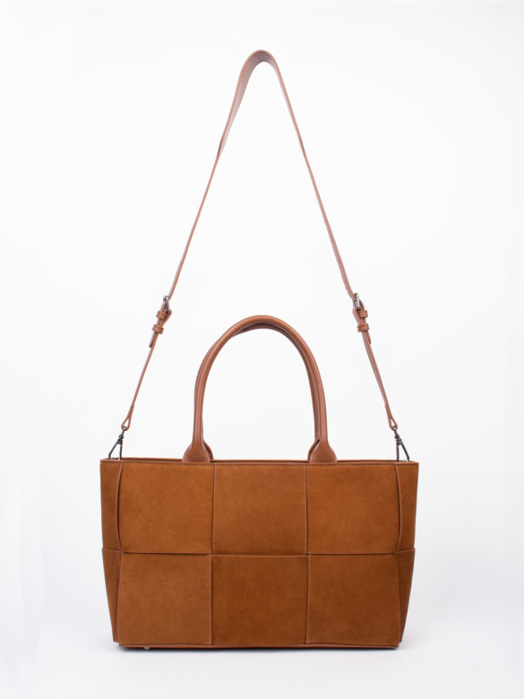 Сумка Curanni 9847 замша рыжая