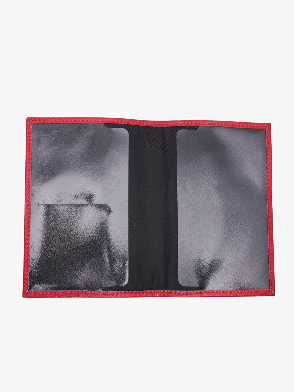 Обложка для паспорта ОП-104ft-1100/007 красный