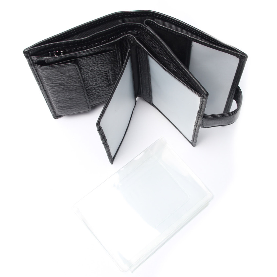 Портмоне мужское Dream Colorful DC7501-A 3в1 чёрное