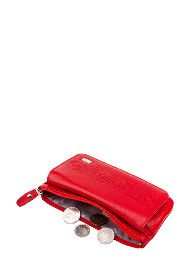 Кошелек Esse, 77583 ИНКАНТО RED красный Кошелек Esse, 77583 ИНКАНТО RED красный