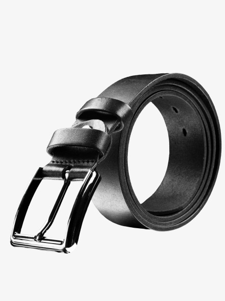 Ремень мужской №40 Remart CA гладкий черный Ремень мужской №40 Remart CA гладкий черный