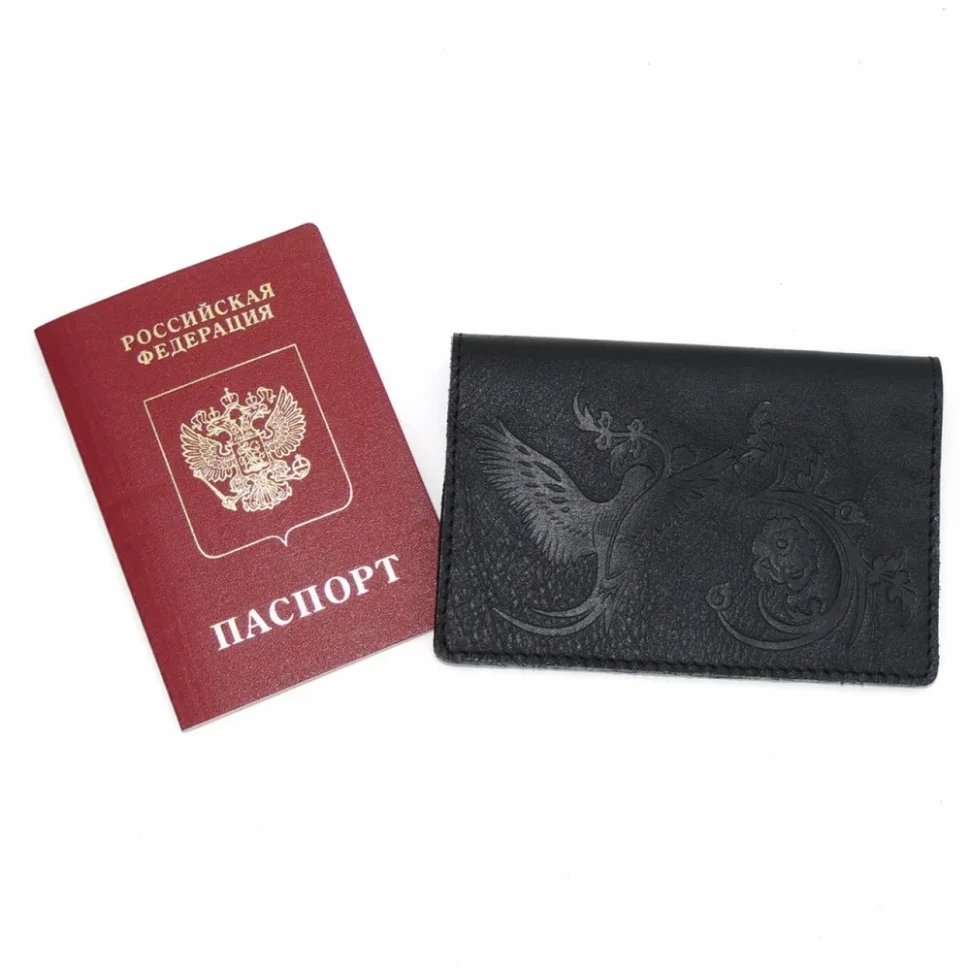 Обложка для паспорта О-71п птица Обложка для паспорта О-71п птица