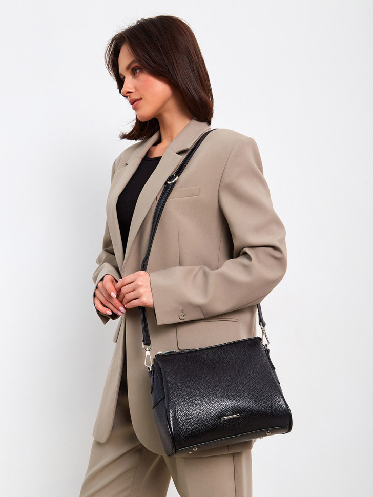 Сумка Fiato 2794 вителло чёрная Сумка Fiato 2794 вителло чёрная