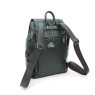 Рюкзак кожаный зелёный Natalia Kalinovskaya «Жанна»