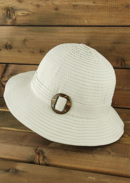 Шляпа-панама женская FIJI29, 50293 светло-серая Шляпа-панама женская FIJI29, 50293 светло-серая