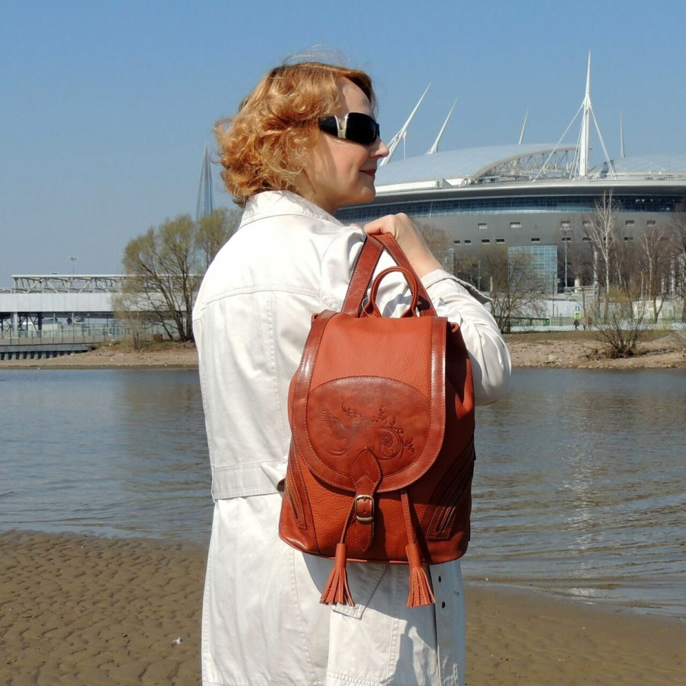 Рюкзак женский Natalia Kalinovskaya, Р50-102 кирпич флотер