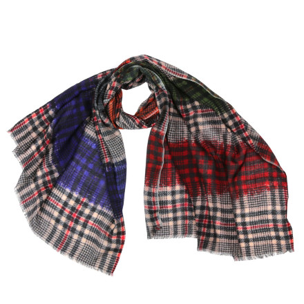 Шарф LEO VENTONI IT9112D-3 красно-синий Шарф LEO VENTONI IT9112D-3 красно-синий