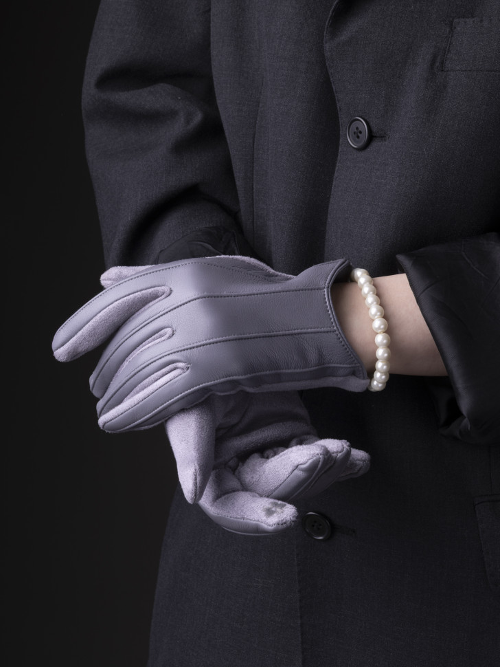 Перчатки женские HAVVS 6026 серые