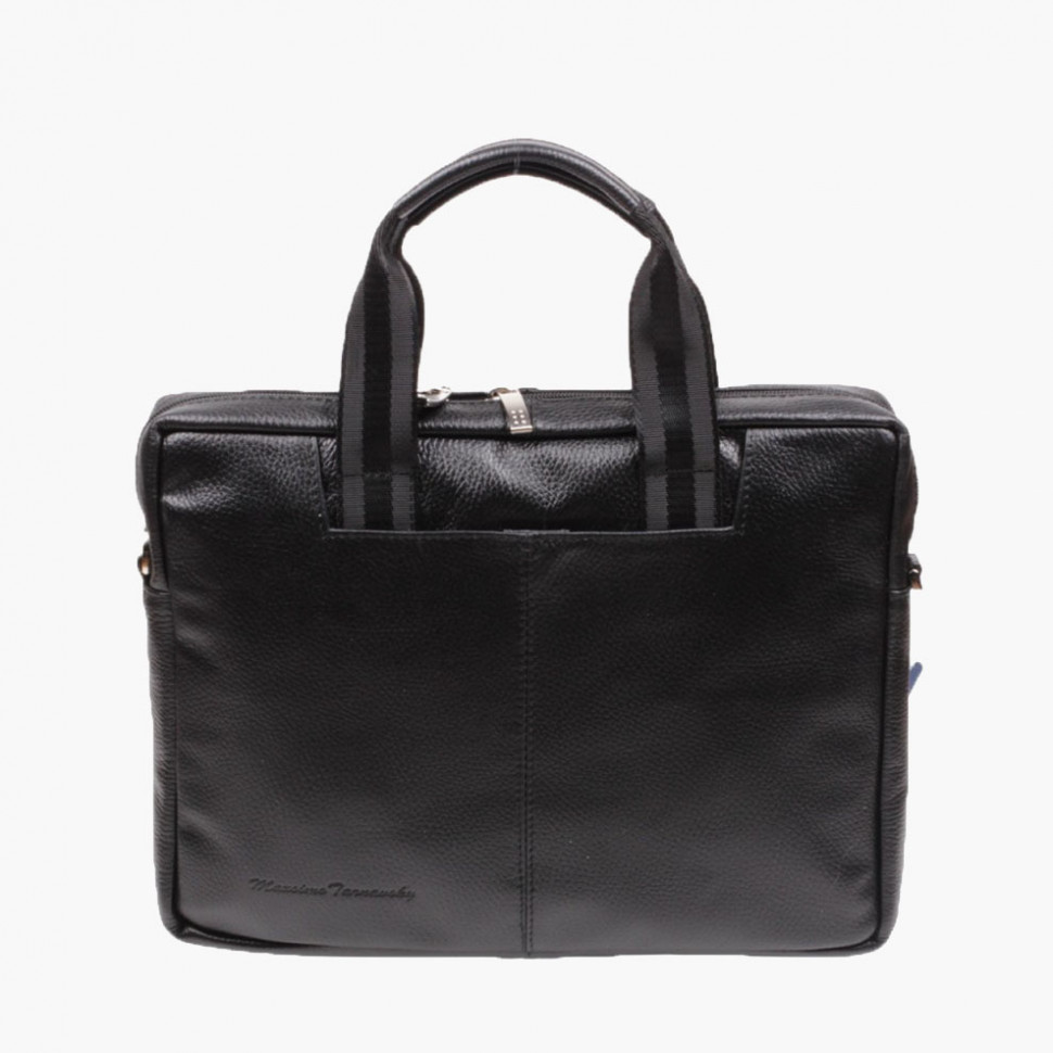 Портфель мужской из кожи Maxsimo Tarnavsky 1020 чёрный