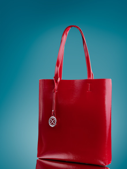 Сумка женская Baggins KDL-1300 лак красный Сумка женская Baggins KDL-1300 лак красный