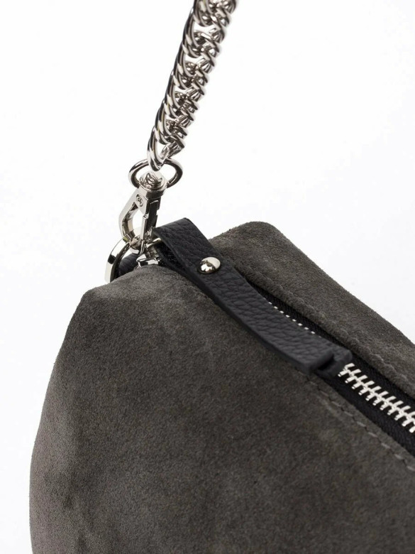 Сумка FIATO 2852 замша серая Сумка FIATO 2852 замша серая