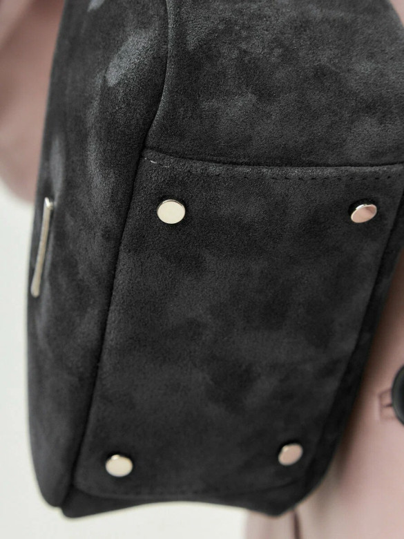 Сумка FIATO 2852 замша серая Сумка FIATO 2852 замша серая