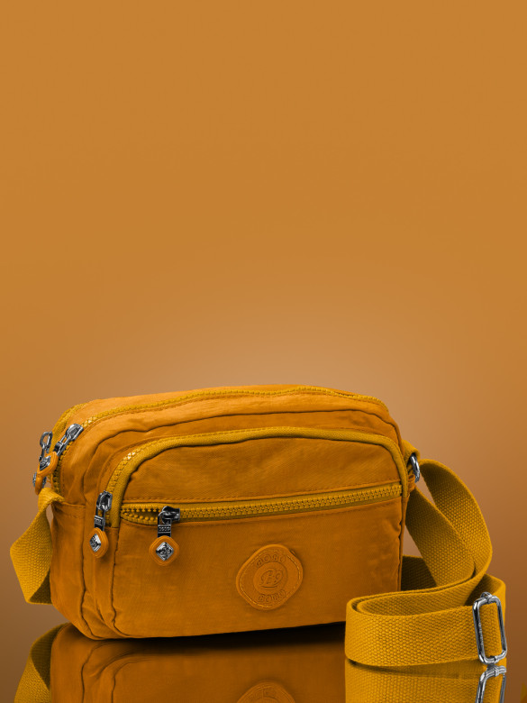 Сумка женская Bobo 8207 жёлтая Сумка женская Bobo 8207 жёлтая