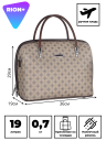 Бьюти-кейс RION+ 240 бежевый цветы