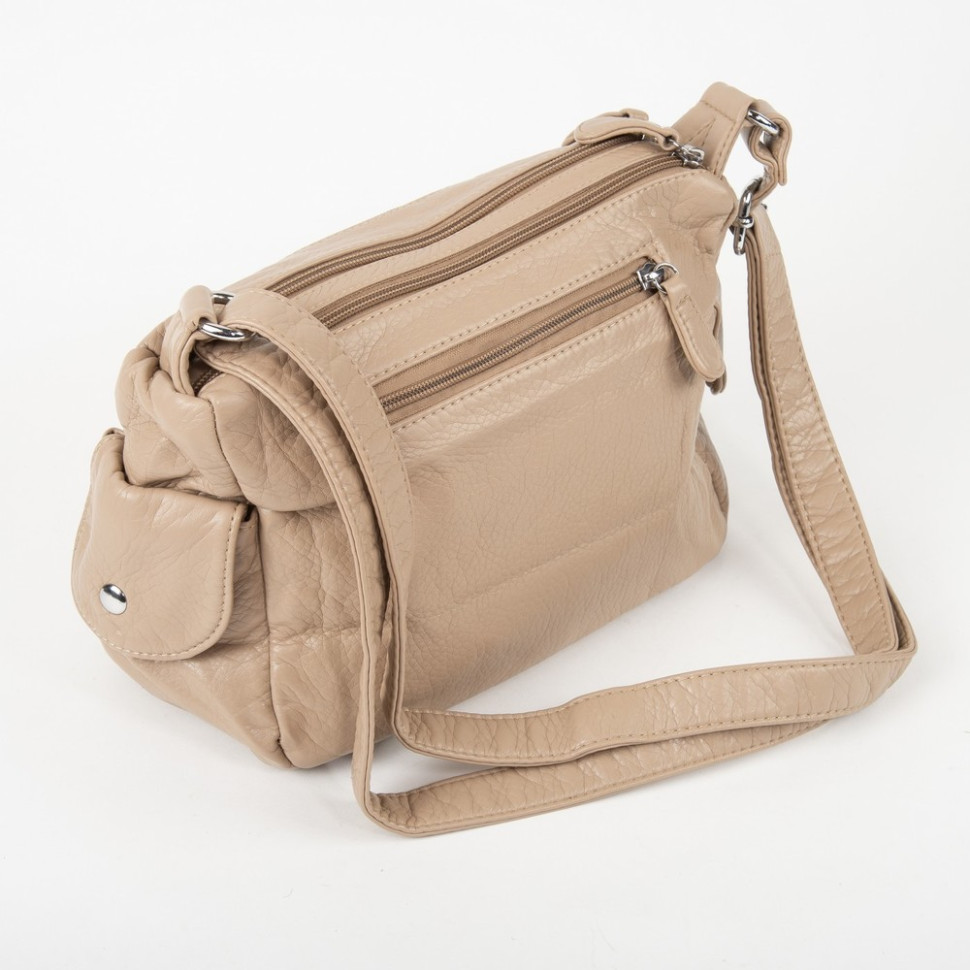 Сумка женская Runyi 6621 светло-бежевая