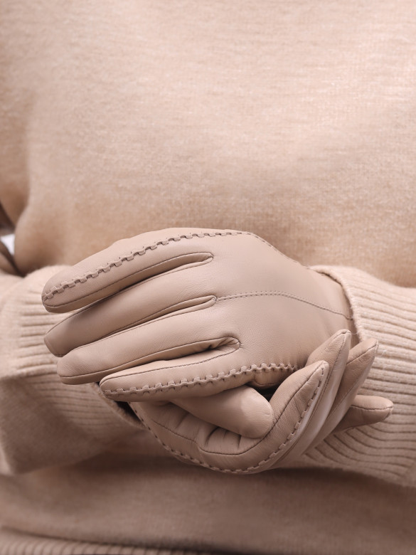 Перчатки женские Baggins (3.2) 222171 светло-бежевые