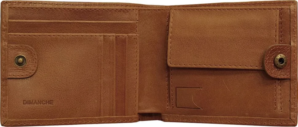 Мужское портмоне Dimanche Camel 175/К, натуральная кожа Мужское портмоне Dimanche Camel 175/К, натуральная кожа
